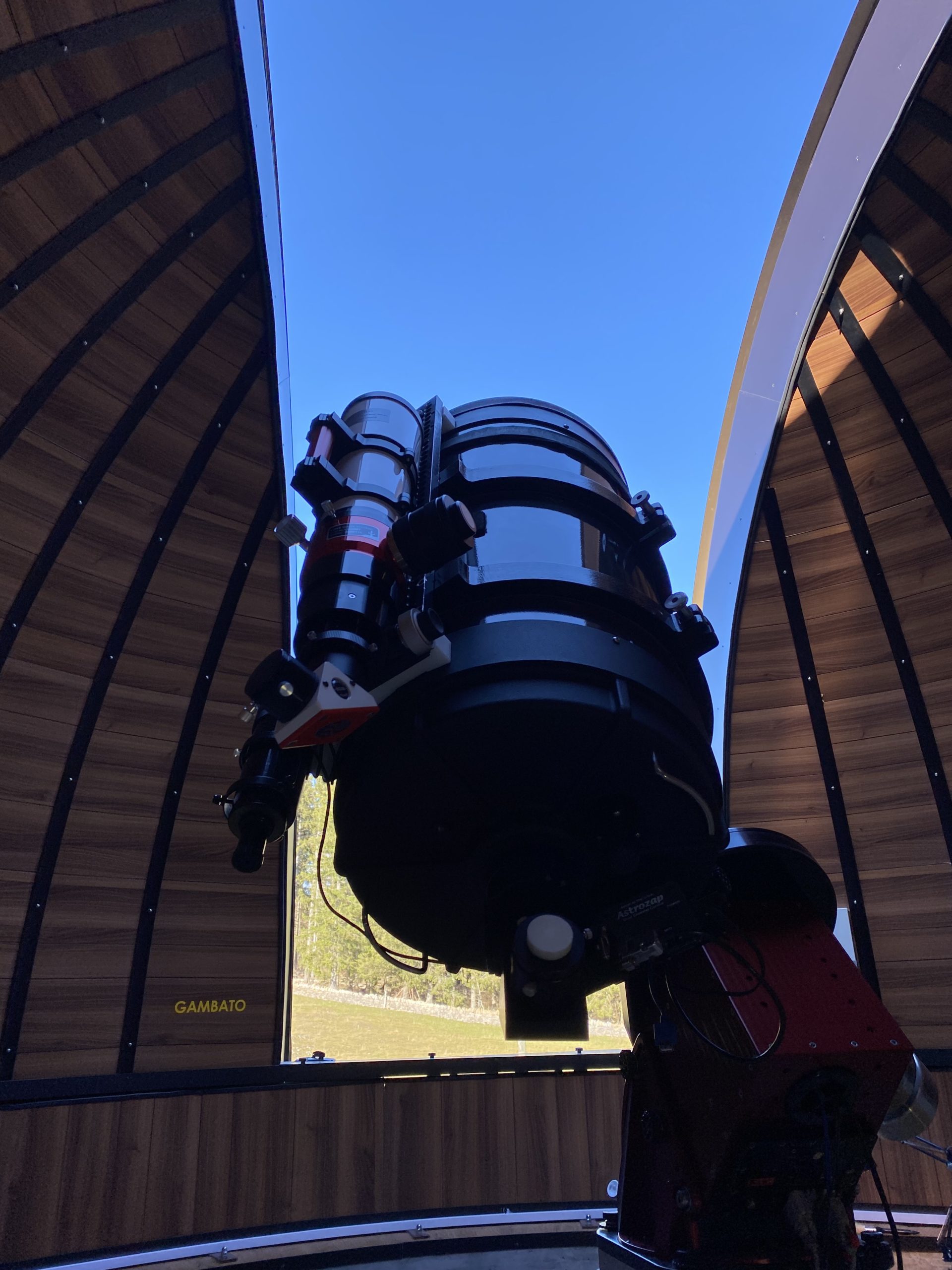 Telescope au Nord Vertical